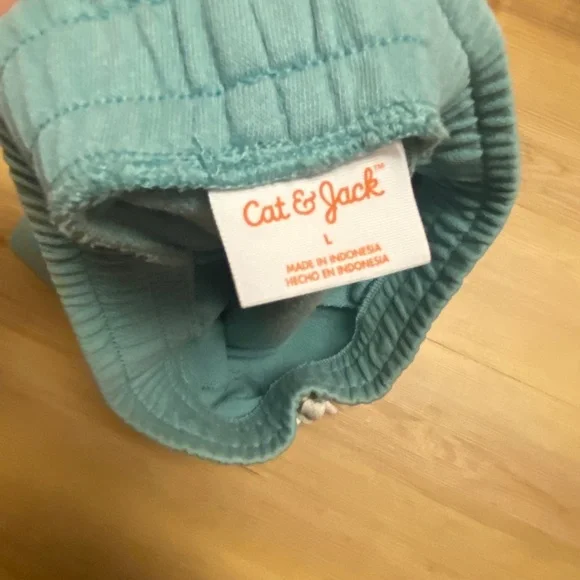 CAT & JACK Pull On Shorts Elastic Waist Girls Size L Large 10/12, 1043 - Picture 4 of 6